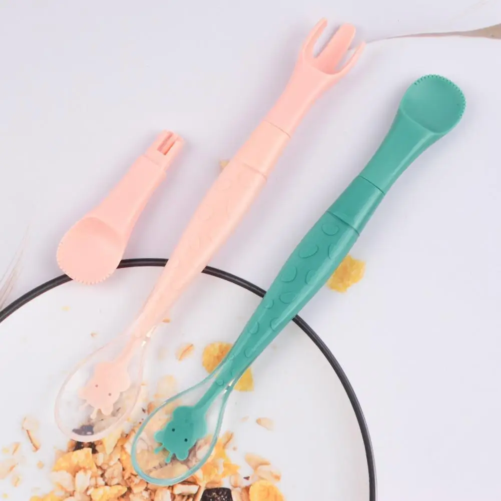 1 Set Silicone Food Spoon Elastic Heat-resistant Food Grade No Odor Baby Spoon for Home
1 Set Silicone Food Spoon Elastic Heat-resistant Food Grade No Odor Baby Spoon for Home