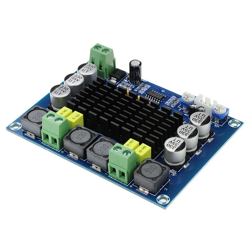 Tpa3116D2 Dual-Channel Stereo High Power Digital Audio Power Amplifier Board 2X120W Xh-M543
Tpa3116D2 Dual-Channel Stereo High Power Digital Audio Power Amplifier Board 2X120W Xh-M543