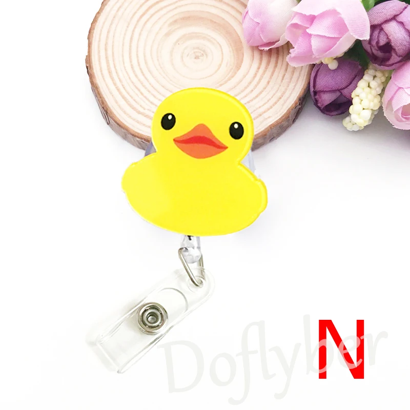 Cute Cartoon Animal Retractable Badge Reel Lanyard ID Name Card Badge Holder Nurse Student Employee Card Clip Office Supplies
Cute Cartoon Animal Retractable Badge Reel Lanyard ID Name Card Badge Holder Nurse Student Employee Card Clip Office Supplies