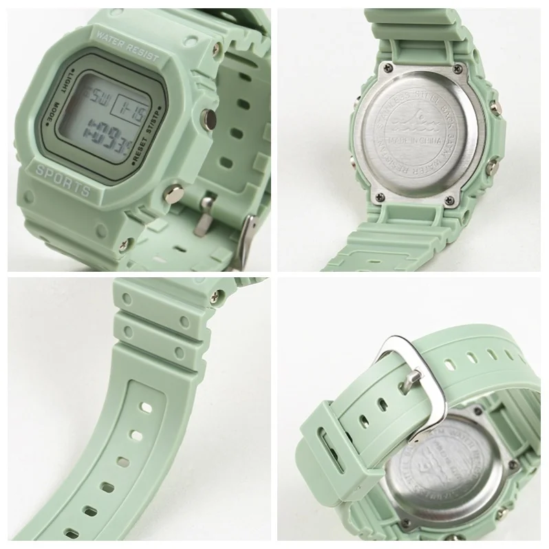 2021 Women's Simple Digital Luminous Electronic Watch Unisex Kids Square Watch Sports Student Waterproof Watch Set Alarm
2021 Women's Simple Digital Luminous Electronic Watch Unisex Kids Square Watch Sports Student Waterproof Watch Set Alarm