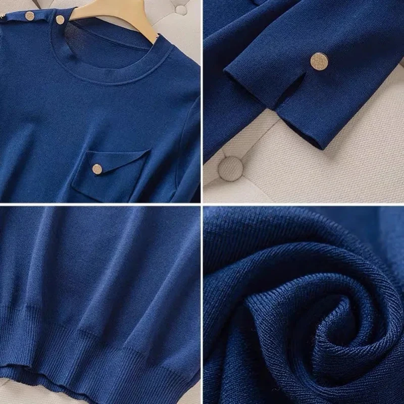 Summer O-Neck Knitted T-shirt Women Korean Style Half Sleeve Solid Knitwear Tees Female Casual Slim 2021 New Big Size Tops
Summer O-Neck Knitted T-shirt Women Korean Style Half Sleeve Solid Knitwear Tees Female Casual Slim 2021 New Big Size Tops