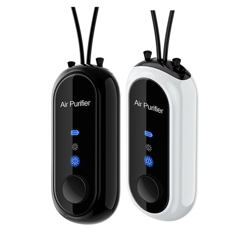 Hanging Neck Air Purifier Personal Wearable Two Gears Adjustable 120 Million Negative Ion Generator Air Purifier
Hanging Neck Air Purifier Personal Wearable Two Gears Adjustable 120 Million Negative Ion Generator Air Purifier