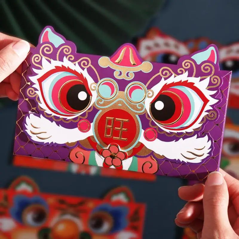 3pcs HongBao Paper Red Envelopes Lucky Red Packet Cute Money Bag Tiger Spring Festival Supplies Chinese New Year Hongbao
3pcs HongBao Paper Red Envelopes Lucky Red Packet Cute Money Bag Tiger Spring Festival Supplies Chinese New Year Hongbao