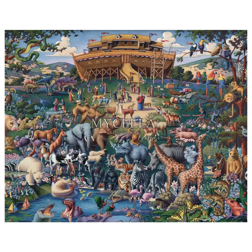 Noah's Ark 5d Diy Diamond Painting Cross Stitch Diamond Embroidery Animal Mosaic Cartoon Religious Pattern Rhinestone Home Decor
Noah's Ark 5d Diy Diamond Painting Cross Stitch Diamond Embroidery Animal Mosaic Cartoon Religious Pattern Rhinestone Home Decor