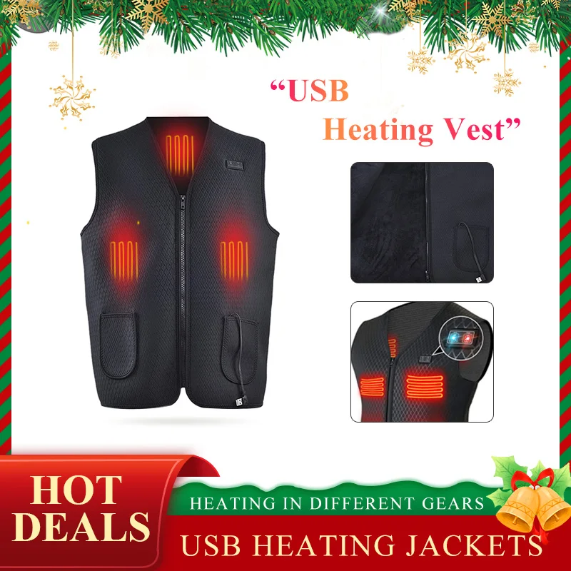 Smart Dual-control Self-heating Clothes For Men Women USB Heated Vest Thermal Clothing Winter Outdoors Fashion Heat Coat
Smart Dual-control Self-heating Clothes For Men Women USB Heated Vest Thermal Clothing Winter Outdoors Fashion Heat Coat