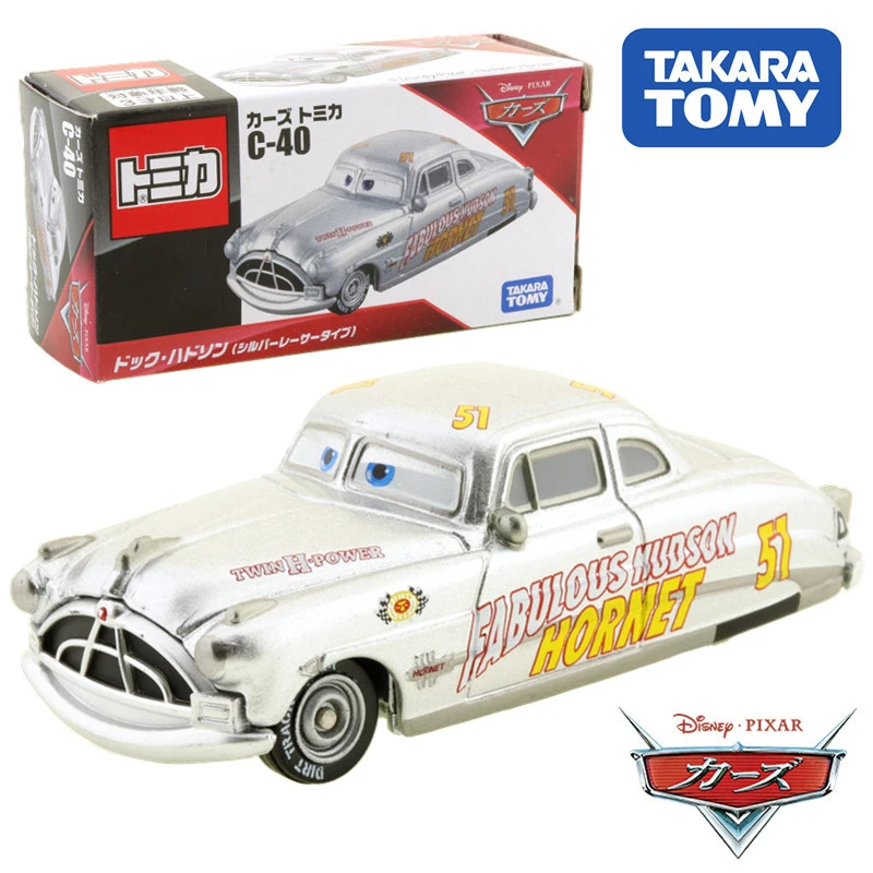 Tomy Takara Disney Cars Tomica C-40 Dock Hudson (Silver Racer Type) Hot Pop Kids Toys Motor Vehicle Diecast Metal Model
Tomy Takara Disney Cars Tomica C-40 Dock Hudson (Silver Racer Type) Hot Pop Kids Toys Motor Vehicle Diecast Metal Model