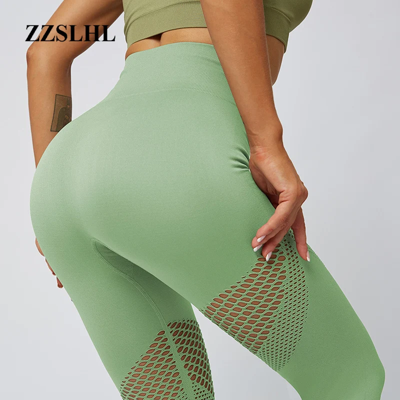 Seamless Women Leggings Solid Hollow Out Length Polyester Leggin Fitness Push Up High Waist Leggings
Seamless Women Leggings Solid Hollow Out Length Polyester Leggin Fitness Push Up High Waist Leggings