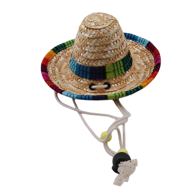 Straw Sombrero Mexican Hat Pet Adjustable Buckle Multicolor Pet Straw Dog Cat Hat
Straw Sombrero Mexican Hat Pet Adjustable Buckle Multicolor Pet Straw Dog Cat Hat