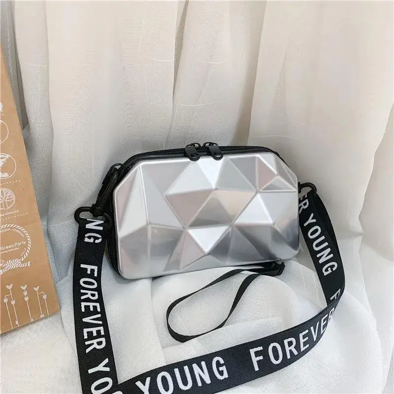 Trendy Women's Bag Fairy Small Square Bag Water Cube Wide Shoulder Strap Shoulder Diagonal Bag Mini Luggage Bag Fashion Shopping
Trendy Women's Bag Fairy Small Square Bag Water Cube Wide Shoulder Strap Shoulder Diagonal Bag Mini Luggage Bag Fashion Shopping
