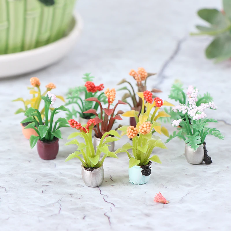 1pc 1:12 Dollhouse Miniature Green Mini Tree Potted Plants For Green Plant In Pot Dollhouse Decor RANDOM New~
1pc 1:12 Dollhouse Miniature Green Mini Tree Potted Plants For Green Plant In Pot Dollhouse Decor RANDOM New~