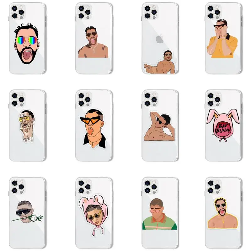 Yo Perreo Sola Bad Bunny Maluma Phone Case For iPhone 13 12 11 8 7 Pro Max Plus X XS XR MINI transparent clear New
Yo Perreo Sola Bad Bunny Maluma Phone Case For iPhone 13 12 11 8 7 Pro Max Plus X XS XR MINI transparent clear New