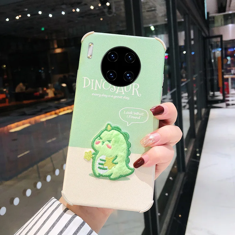 XNCORN Protective Case Phone Case For Huawei Mate30 Mobile Phone Case Small Dinosaur Silk Pattern Plush For Huawei Mate40pro
XNCORN Protective Case Phone Case For Huawei Mate30 Mobile Phone Case Small Dinosaur Silk Pattern Plush For Huawei Mate40pro