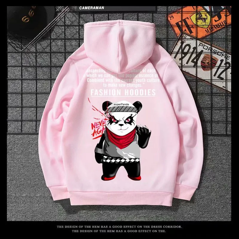 Summer new style panda personality printing short-sleeved T-shirt hip-hop trend loose large size half-sleeved T-shirt
Summer new style panda personality printing short-sleeved T-shirt hip-hop trend loose large size half-sleeved T-shirt