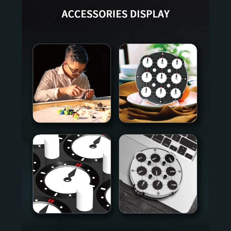 Professional Magnetic Clock Puzzle -Magic Speed Cube Puzzle Baby Educational Toys Kids Gifts Clock -Rubik's Cube
Professional Magnetic Clock Puzzle -Magic Speed Cube Puzzle Baby Educational Toys Kids Gifts Clock -Rubik's Cube