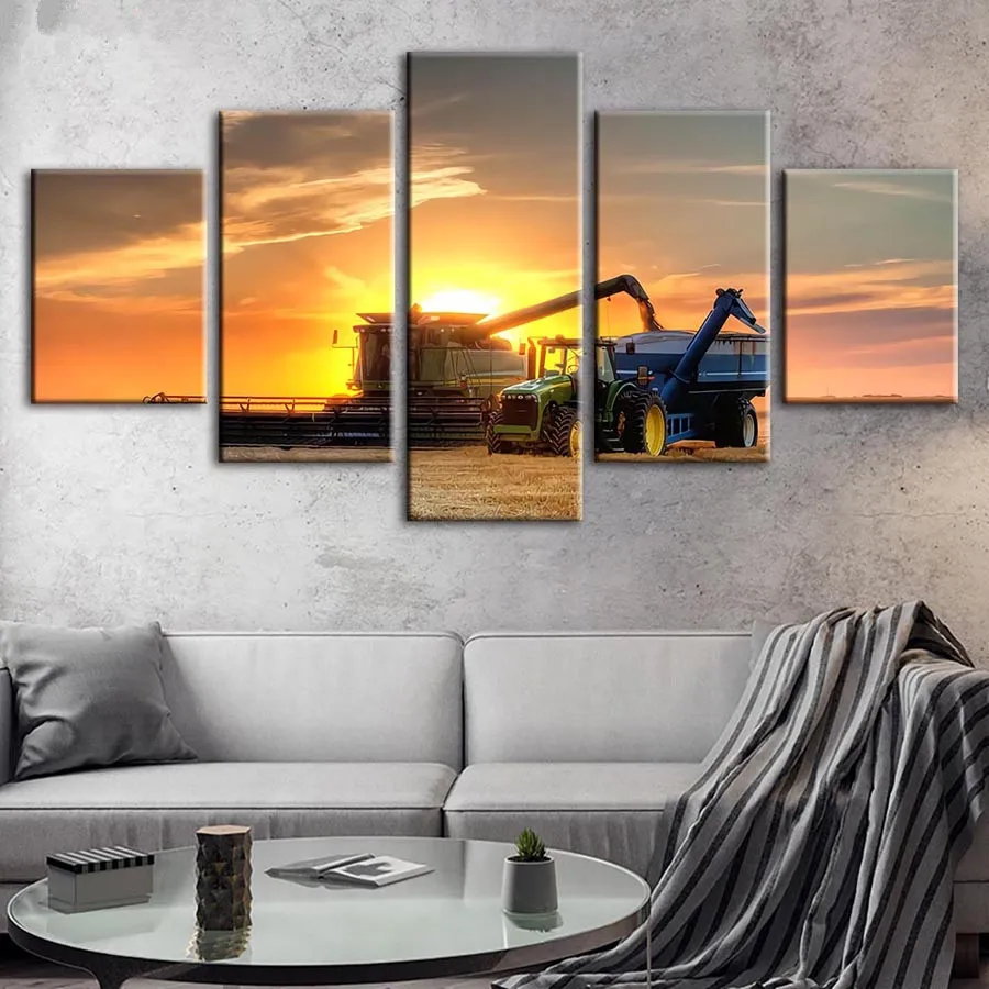 5D DIY Diamond Painting 5 Panel Harvester Landscape Embroidery FULL Square round Drill 5d mosaic kit canvas print home decor
5D DIY Diamond Painting 5 Panel Harvester Landscape Embroidery FULL Square round Drill 5d mosaic kit canvas print home decor