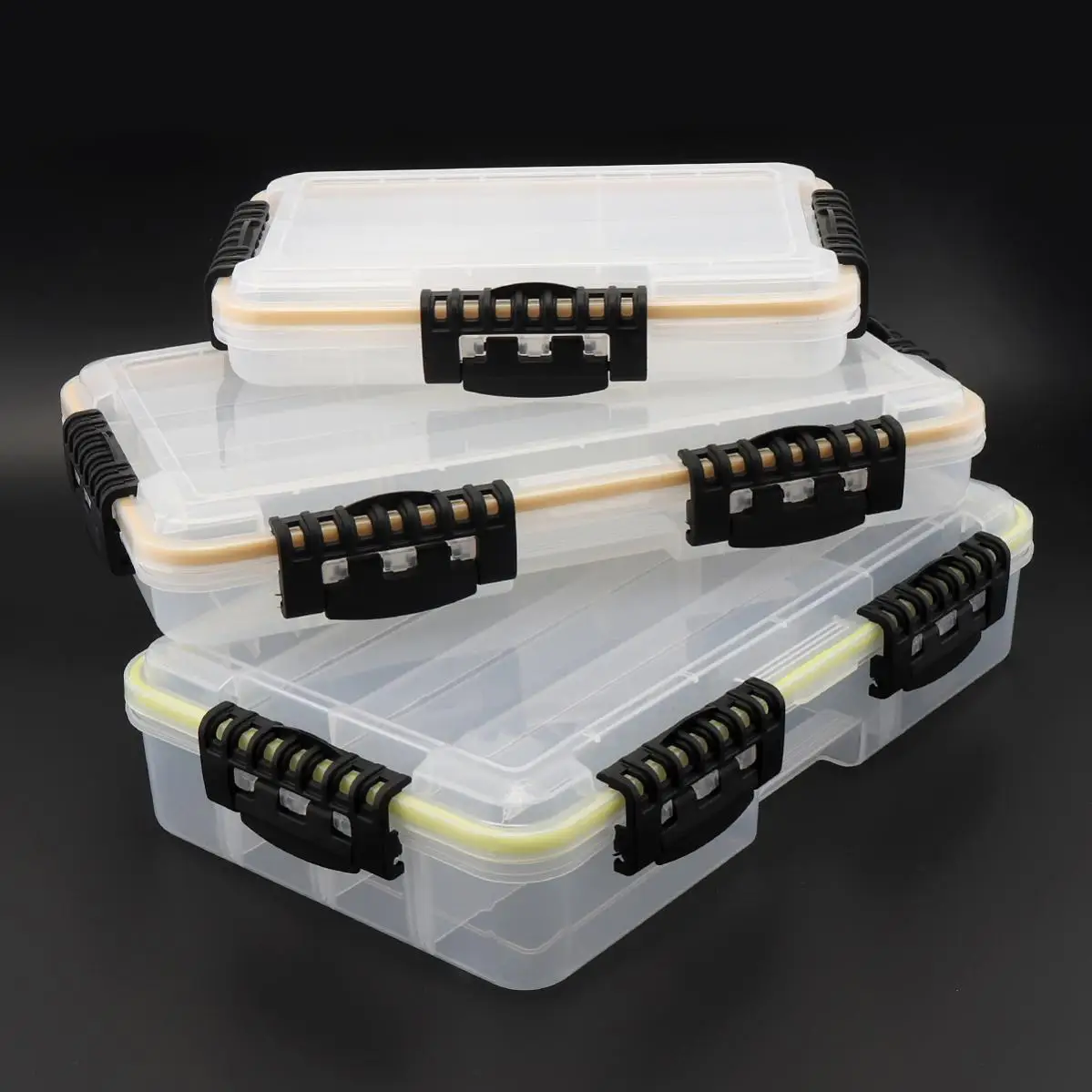 Fishing Tackle Box Large Capacity Waterproof Double Sided High Strength Fishing Accessories Lure Hook Storage Fishing Boxes
Fishing Tackle Box Large Capacity Waterproof Double Sided High Strength Fishing Accessories Lure Hook Storage Fishing Boxes