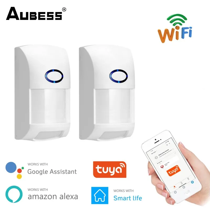 Детектор человеческого тела с Wi-Fi Tuya, система сигнализации для умного дома, совместима с Smart Life, Alexa, Google Home 
Детектор человеческого тела с Wi-Fi Tuya, система сигнализации для умного дома, совместима с Smart Life, Alexa, Google Home