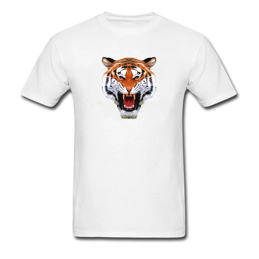 Awesome Roaring Tiger Print Men's Tee Shirt Short Sleeve Black Animal Head Painting Tees
Awesome Roaring Tiger Print Men's Tee Shirt Short Sleeve Black Animal Head Painting Tees