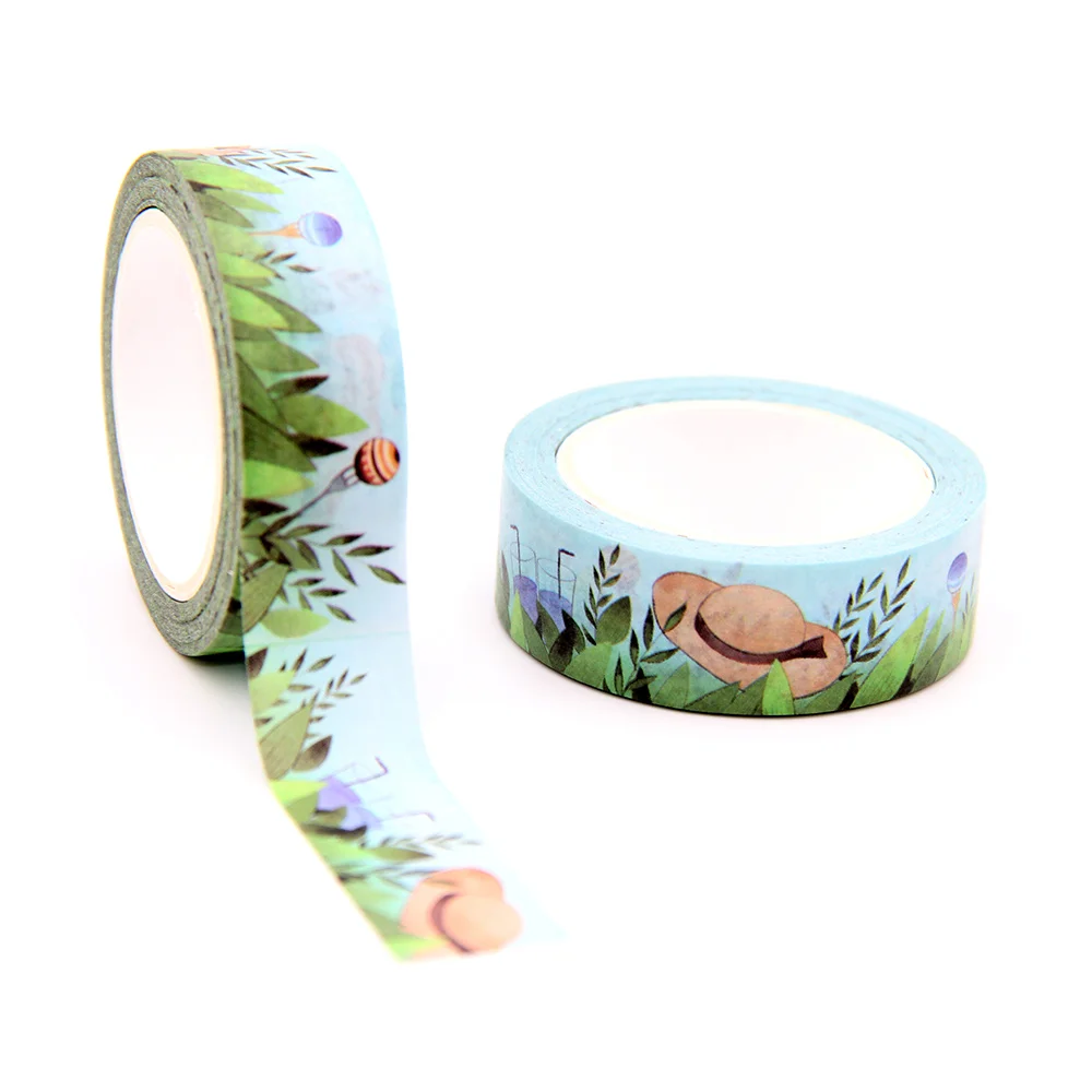 NEW 1PC 15mm x 10m Hat Green Leaves Scrapbook Paper Masking Adhesive Washi Tape washi tape designer mask
NEW 1PC 15mm x 10m Hat Green Leaves Scrapbook Paper Masking Adhesive Washi Tape washi tape designer mask
