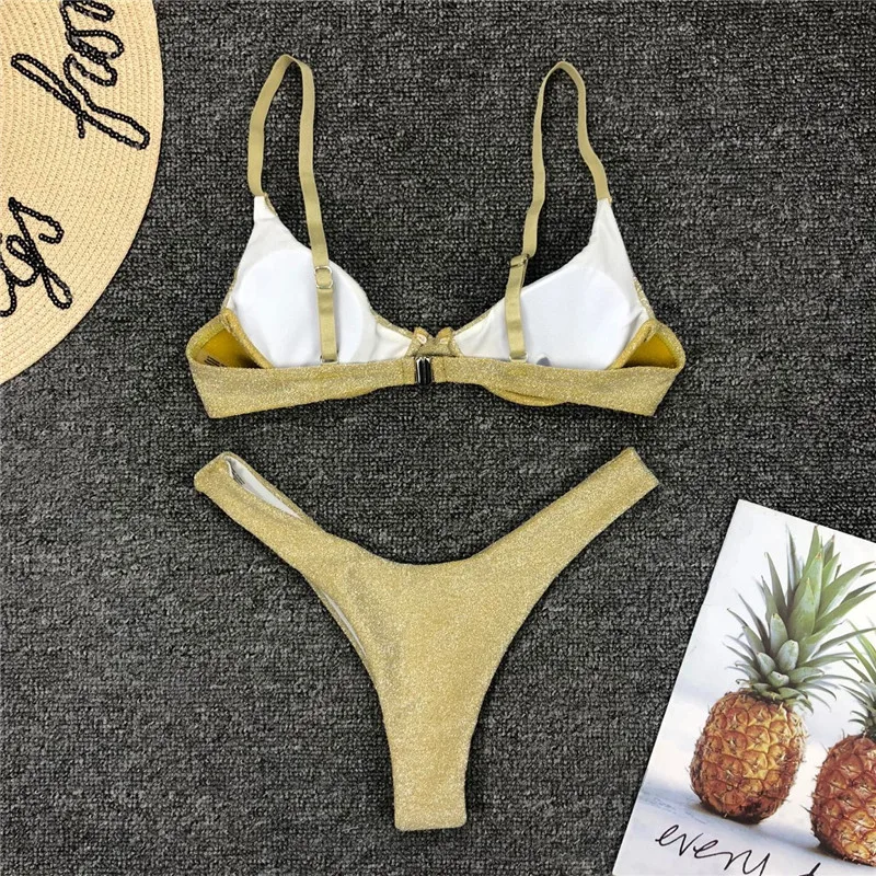 2021 Sexy Flash Bikini Women Swimsuit Push Up Swimwear Brazilian Set Bathing Suit Beachwear Biquini Maillot De Bain Femme
2021 Sexy Flash Bikini Women Swimsuit Push Up Swimwear Brazilian Set Bathing Suit Beachwear Biquini Maillot De Bain Femme