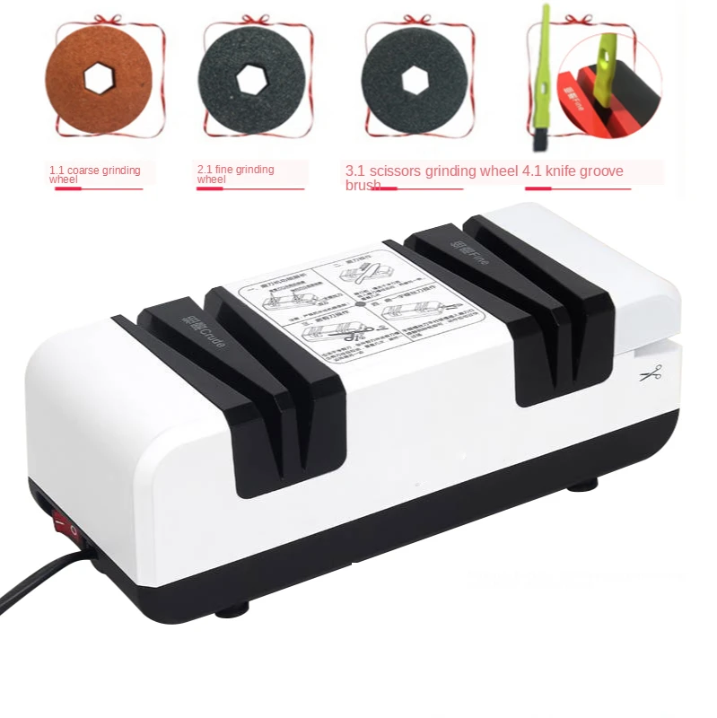 Multi-function Knife Sharpener 220V Electric Household Fast Sharpener Automatic Knife Grinder Kitchen Knife Grindstone
Multi-function Knife Sharpener 220V Electric Household Fast Sharpener Automatic Knife Grinder Kitchen Knife Grindstone