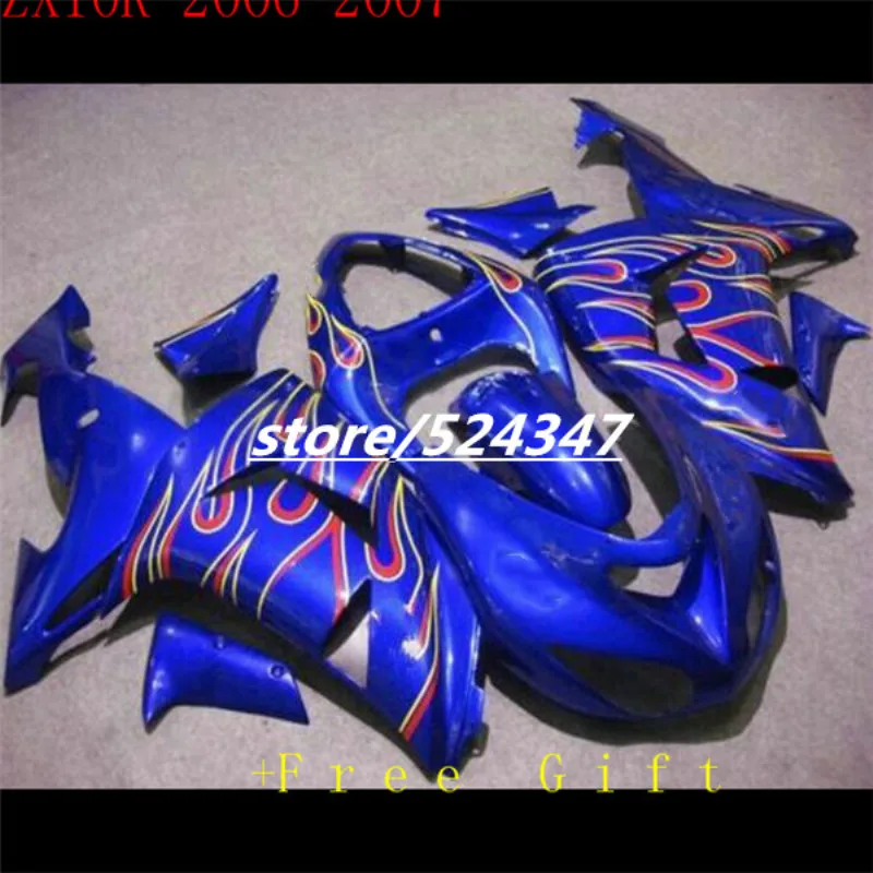 Flame design red blue Fairing kits FOR KAWASAKI NINJA ZX10R 06-07 ZX 10R 06 07 ZX-10R 06-07 10 R ZX 10R 2006 2007
Flame design red blue Fairing kits FOR KAWASAKI NINJA ZX10R 06-07 ZX 10R 06 07 ZX-10R 06-07 10 R ZX 10R 2006 2007