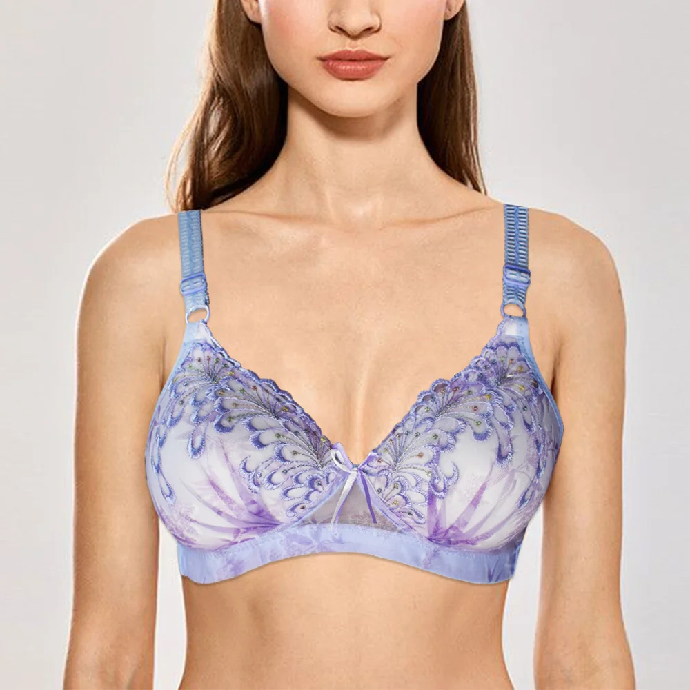 Floral Women Sexy Bras Chiffon Wireless Push Up Lingerie Padded Comfort Ladies Underwear Small Size Tops 34-40 A B
Floral Women Sexy Bras Chiffon Wireless Push Up Lingerie Padded Comfort Ladies Underwear Small Size Tops 34-40 A B