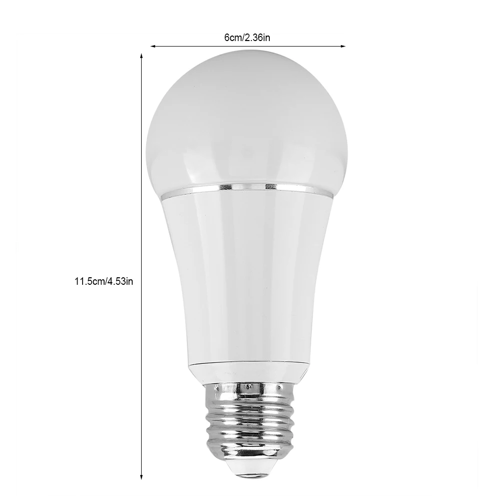 Multi-functional 7W E27 WiFi Smart Light Bulb Practical Durable Classic RGBW LED Night Lamp Work with Alexa Google Home
Multi-functional 7W E27 WiFi Smart Light Bulb Practical Durable Classic RGBW LED Night Lamp Work with Alexa Google Home