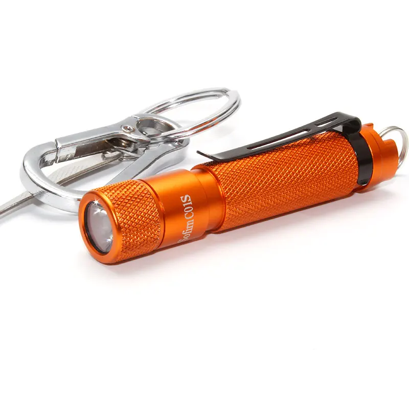 

Sofirn NEW BLF C01S LED Flashlight 4000K 100LM AAA Flashlight EDC Outdoor Lighting keychain Flashlight with Clip Low to High