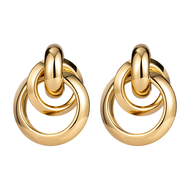 Women's Earrings Gold Unusual hoop Earrings for women Korean Vintage Geometry Metal Earrings 2021 Trendy Fashion Female Jewelry
Women's Earrings Gold Unusual hoop Earrings for women Korean Vintage Geometry Metal Earrings 2021 Trendy Fashion Female Jewelry