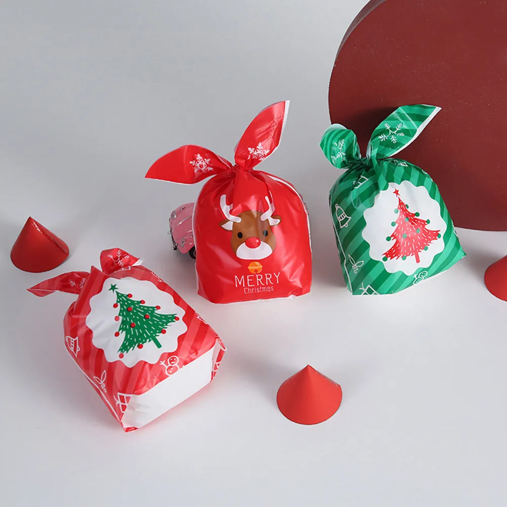 50Pcs Christmas Candy Bags Cute Rabbit Ear Bags For Biscuits Christmas Decoration Snack Baking Package Event Party Supplies
50Pcs Christmas Candy Bags Cute Rabbit Ear Bags For Biscuits Christmas Decoration Snack Baking Package Event Party Supplies