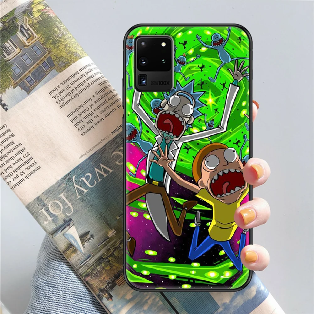 Cartoon Ricks or Morties Phone case For Samsung Galaxy Note 4 8 9 10 20 S8 S9 S10 S10E S20 Plus UITRA Ultra black 3D Etui pretty
Cartoon Ricks or Morties Phone case For Samsung Galaxy Note 4 8 9 10 20 S8 S9 S10 S10E S20 Plus UITRA Ultra black 3D Etui pretty