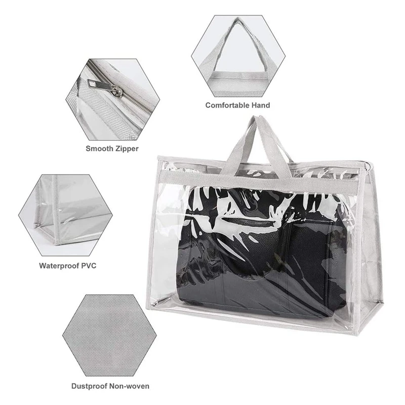 5PCS Handbag Storage,Dust Bags for Handbags,Handbag Organizer,Purse Storage Bag,Transparent Handbag Organizer
5PCS Handbag Storage,Dust Bags for Handbags,Handbag Organizer,Purse Storage Bag,Transparent Handbag Organizer