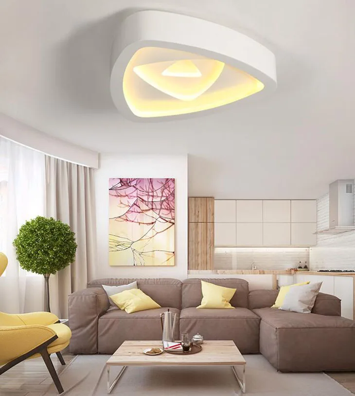 Creative LED Lighting Ceiling Lamp For Sitting Room Bedroom Study Corridor Balcony Ceiling Lighting Dimmable By Remote
Creative LED Lighting Ceiling Lamp For Sitting Room Bedroom Study Corridor Balcony Ceiling Lighting Dimmable By Remote