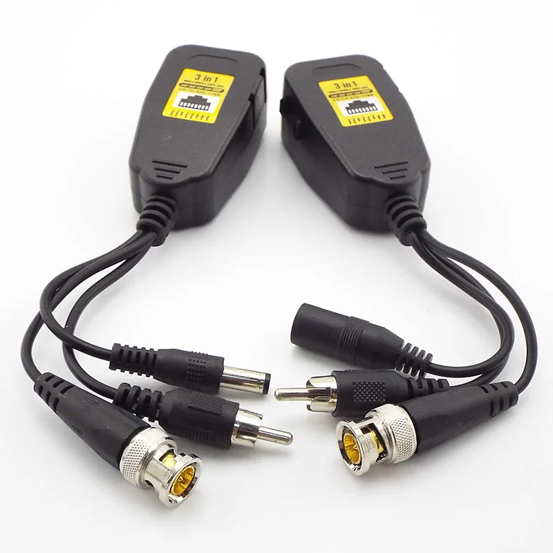 HD 8MP Passive Power Video Balun Audio to RJ45 Connector Converter Supply Passive Transceiver For CCTV Camera System
HD 8MP Passive Power Video Balun Audio to RJ45 Connector Converter Supply Passive Transceiver For CCTV Camera System