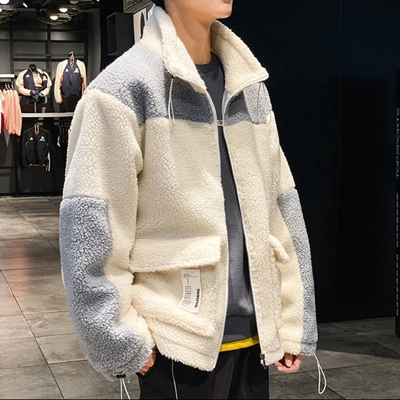 Men'S Cotton Clothes 2019 New Style Winter Thick Warm Berber Fleece Jacket Male Winter Popular Brand Handsome Coat Men'S KK3059
Men'S Cotton Clothes 2019 New Style Winter Thick Warm Berber Fleece Jacket Male Winter Popular Brand Handsome Coat Men'S KK3059