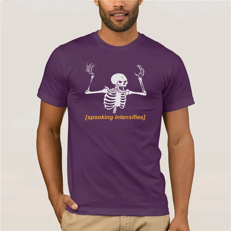 Trendy Creative Graphic T-shirt Top Spooking Intensifies Spooky Scary Skeleton Summer 100% Cotton Men's Sportswear T-shirts
Trendy Creative Graphic T-shirt Top Spooking Intensifies Spooky Scary Skeleton Summer 100% Cotton Men's Sportswear T-shirts