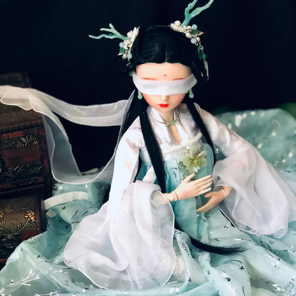 BJD кукла 1/3 куклы с макияжем 60 см кружевное платье Набор игрушка мягкая виниловая