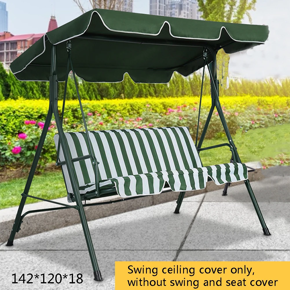 Green/Beige Top Cover Beige Swing Replacement Porch Patio Waterproof Protection Outdoor Canopy Swing Chair Awning Protection
Green/Beige Top Cover Beige Swing Replacement Porch Patio Waterproof Protection Outdoor Canopy Swing Chair Awning Protection