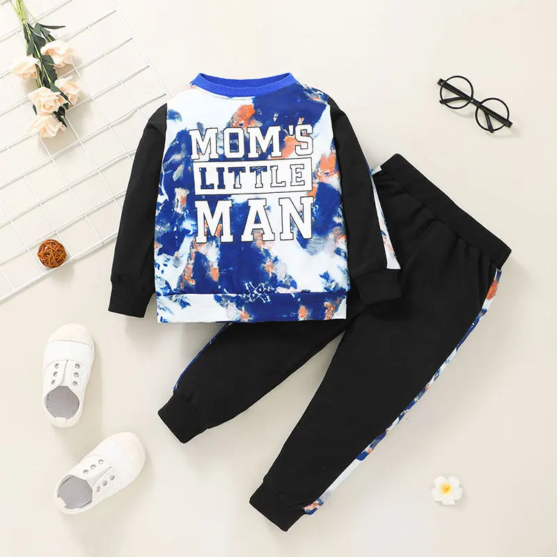 Autumn New Children Fashion Long Sleeve Letters Pullover Tops + Sweatpant 2PCS Boys Clothing Set Kids Gradient Sweatshirts Suits
Autumn New Children Fashion Long Sleeve Letters Pullover Tops + Sweatpant 2PCS Boys Clothing Set Kids Gradient Sweatshirts Suits