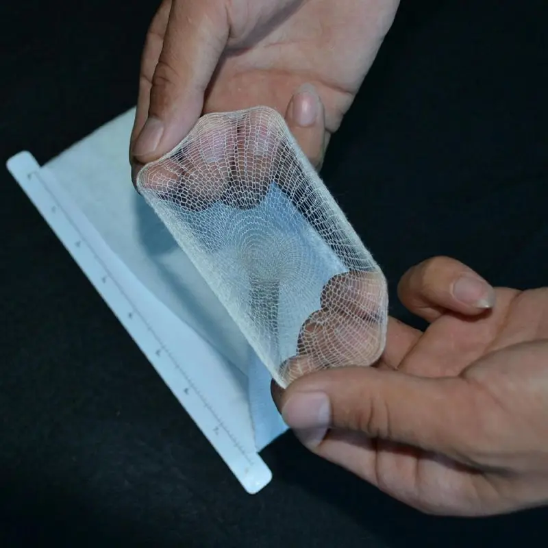 White 37mm * 5m Plastic Paper Card Hardcover Fishing Nest Bait Net PVA Water Soluble Hot | Спорт и развлечения