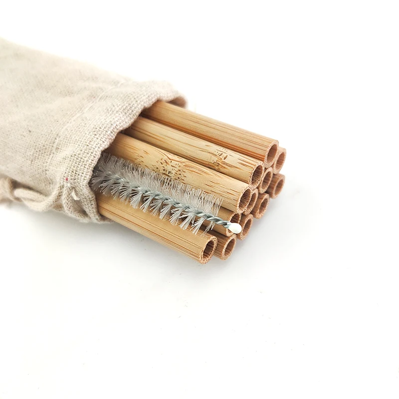 Vbatty 12Pcs Natural Organic Bamboo Straw Set Eco Friendly Bamboo Straw Reusable Drinking Straws with Straw Case Brush 8 inch
Vbatty 12Pcs Natural Organic Bamboo Straw Set Eco Friendly Bamboo Straw Reusable Drinking Straws with Straw Case Brush 8 inch