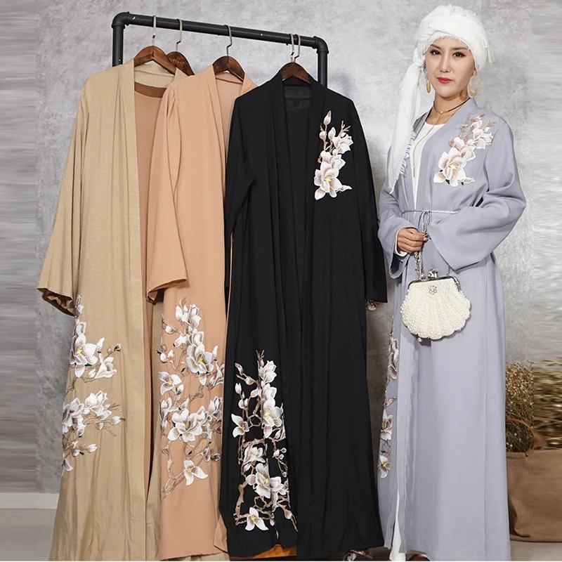 Eid Muslim Fashion Kaftan Robe Dubai Abaya Kimono Cardigan Hijab Dress Abayas For Women Caftan Marocain Turkish Islamic Clothing
Eid Muslim Fashion Kaftan Robe Dubai Abaya Kimono Cardigan Hijab Dress Abayas For Women Caftan Marocain Turkish Islamic Clothing