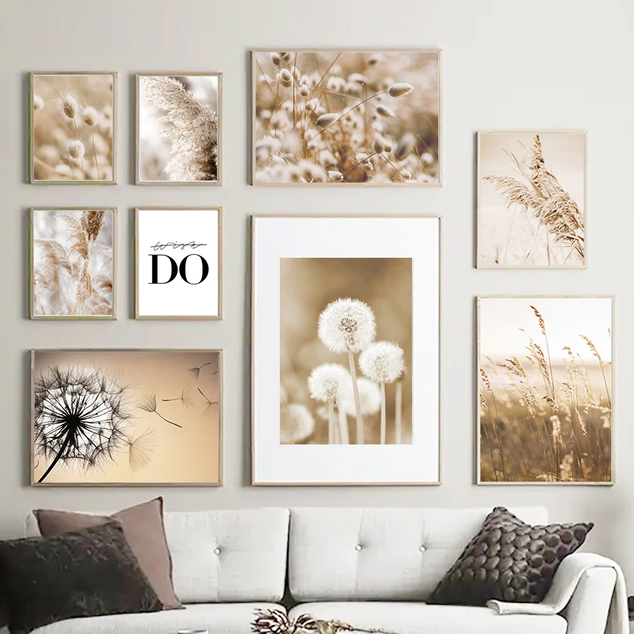Dandelion Reed Grassland Autumn Wall Art Canvas Painting Nordic Posters And Prints Wall Pictures For Living Room Home Decoration
Dandelion Reed Grassland Autumn Wall Art Canvas Painting Nordic Posters And Prints Wall Pictures For Living Room Home Decoration