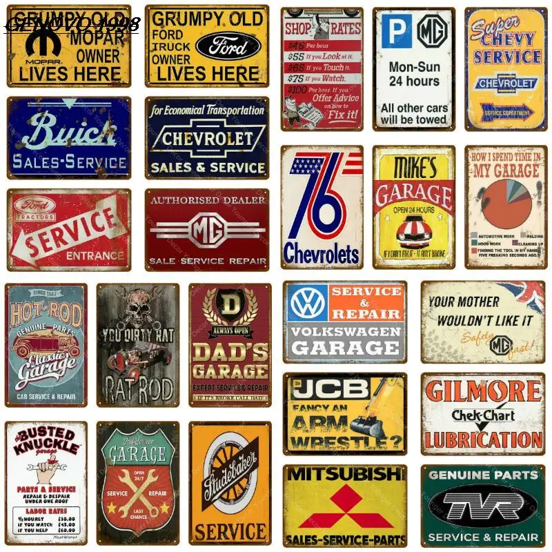 Hot Rod Classic Garage Metall Zeichen Motor Auto Lkw Bus Vertrieb Service Reparatur Decor Vintage Poster Wand Aufkleber Dekorati
Hot Rod Classic Garage Metall Zeichen Motor Auto Lkw Bus Vertrieb Service Reparatur Decor Vintage Poster Wand Aufkleber Dekorati