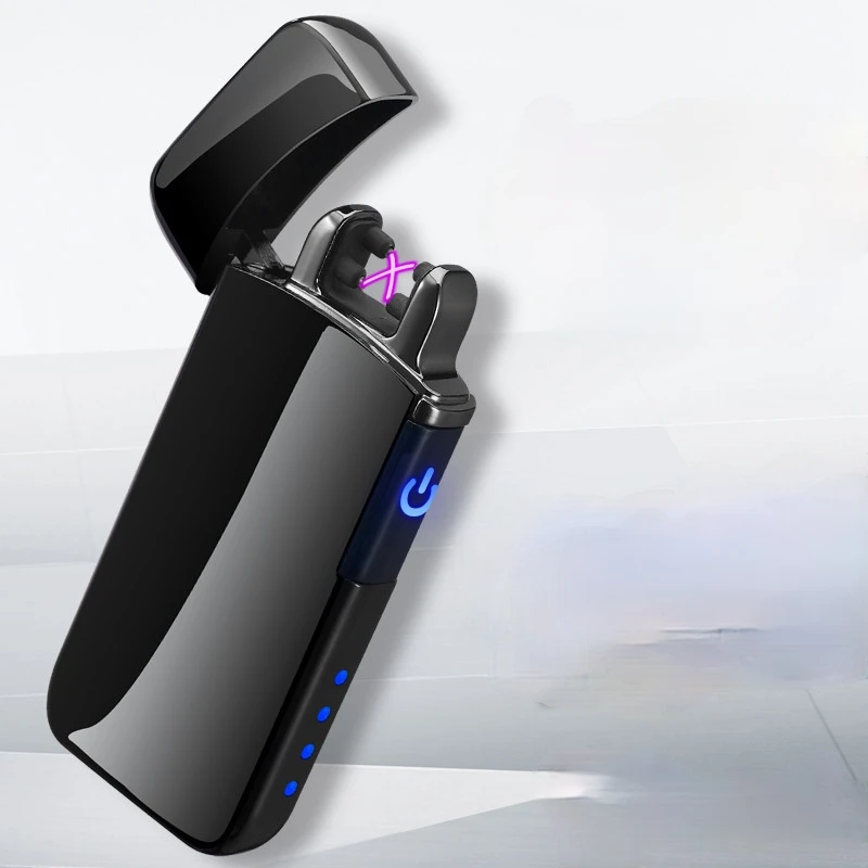 Touch Sensor Double Arc Lighter Creative Fingerprint Sensor USB Charging Encendedores Gadgets for Men Technology Gift for Men
Touch Sensor Double Arc Lighter Creative Fingerprint Sensor USB Charging Encendedores Gadgets for Men Technology Gift for Men