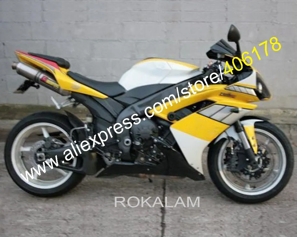 Injection Fairing For Yamaha 2007 2008 YZF-R1 07 08 YZF R1 YZFR1000 Yellow lmr Motorbike Fairings Kit (Injection Molding)
Injection Fairing For Yamaha 2007 2008 YZF-R1 07 08 YZF R1 YZFR1000 Yellow lmr Motorbike Fairings Kit (Injection Molding)