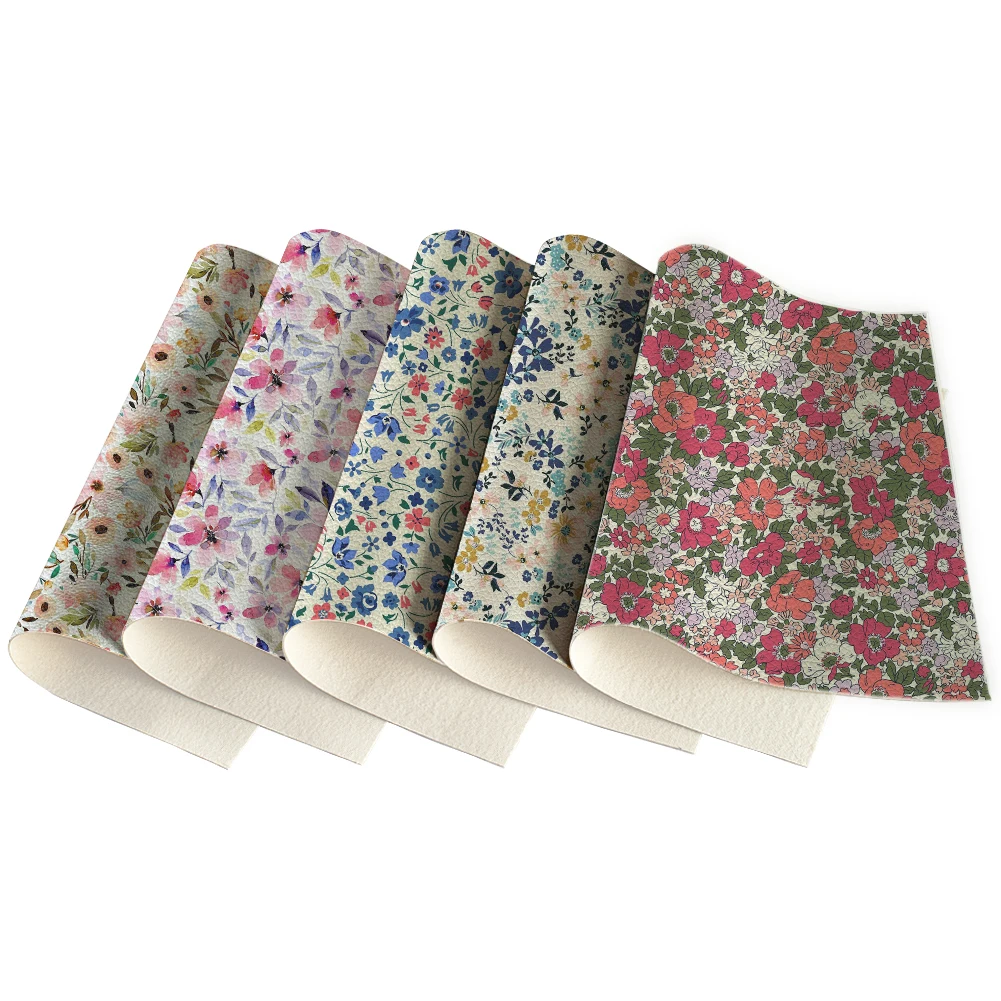5pcs/lot Botany Rose Floral Lychee Pattern Printed Faux Leather Fabric Sheets for DIY Hair Bow Bags Shoes Crafts Material,30*22
5pcs/lot Botany Rose Floral Lychee Pattern Printed Faux Leather Fabric Sheets for DIY Hair Bow Bags Shoes Crafts Material,30*22