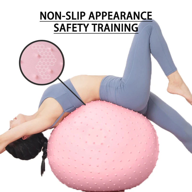 Thickened Explosion-proof Matte Yoga Ball Pilates Fitness Ladies Weight Loss Slimming Massage Ball Home Fitness Equipments
Thickened Explosion-proof Matte Yoga Ball Pilates Fitness Ladies Weight Loss Slimming Massage Ball Home Fitness Equipments