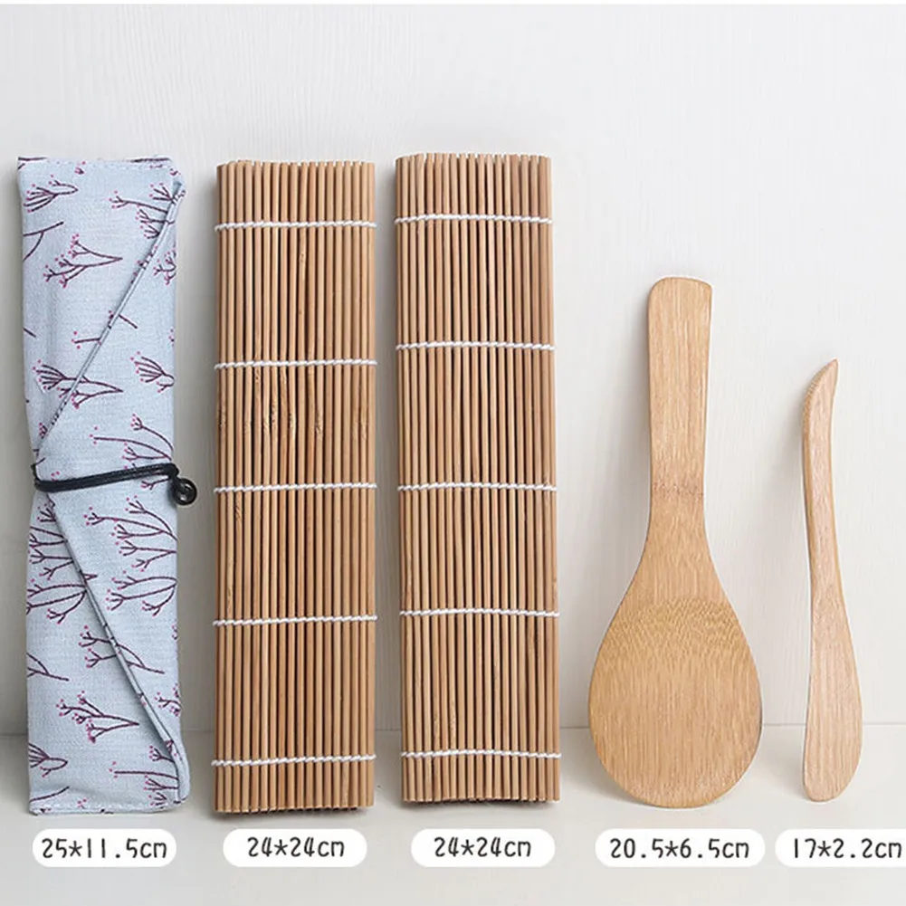 Sushi Rolling Mats Sushi Making Kit Sushi Roller Mat Sushi Kit Gift Set Chopsticks And Paddle Kitchen Tools
Sushi Rolling Mats Sushi Making Kit Sushi Roller Mat Sushi Kit Gift Set Chopsticks And Paddle Kitchen Tools
